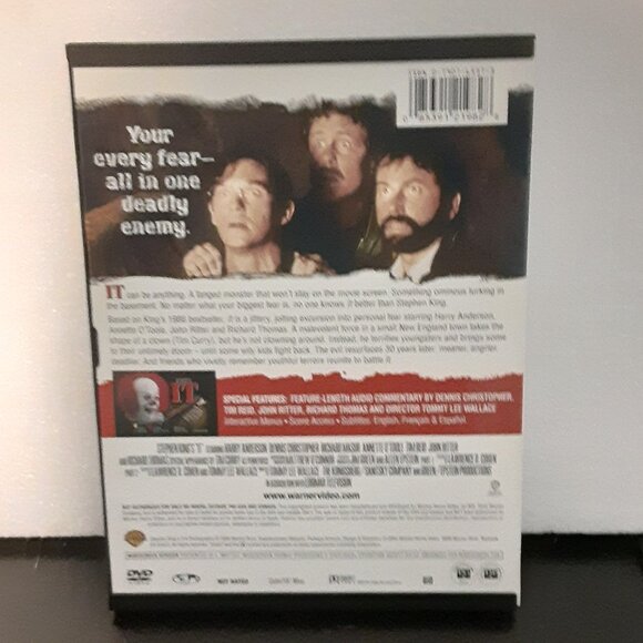 Horror DVD Bundle (Carrie/Children Of The Corn/Pet Sematary/Misery/IT) - Picture 6 of 16